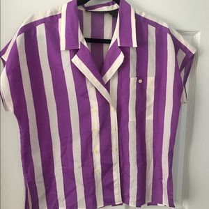 80’s style vintage blouse
